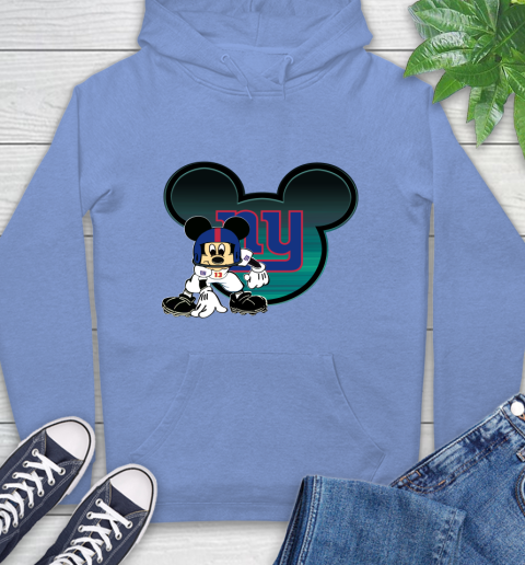 NFL New York Giants Mickey Mouse Disney Football T Shirt Hoodie 11