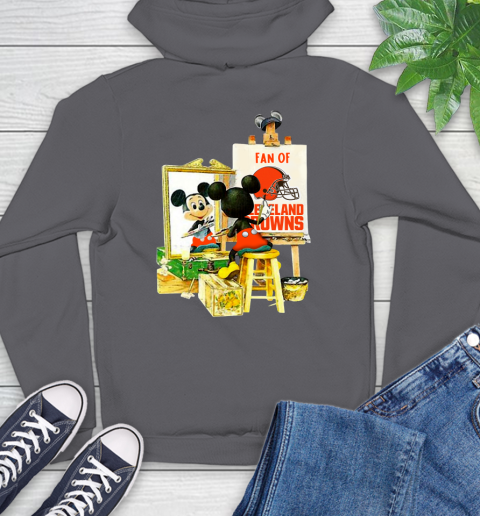 NFL Football Cleveland Browns Mickey Drawing Shirt 20