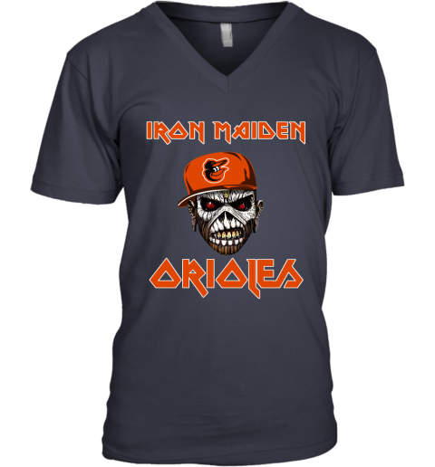 MLB Baltimore Orioles Skull Polo Shirt