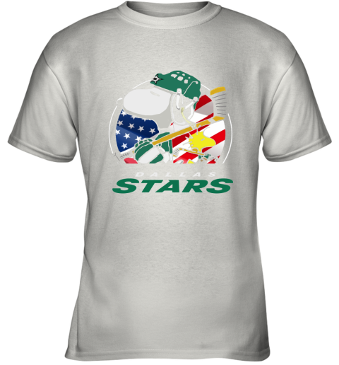 oyng-dallas-stars-ice-hockey-snoopy-and-woodstock-nhl-youth-t-shirt-26-front-white-480px