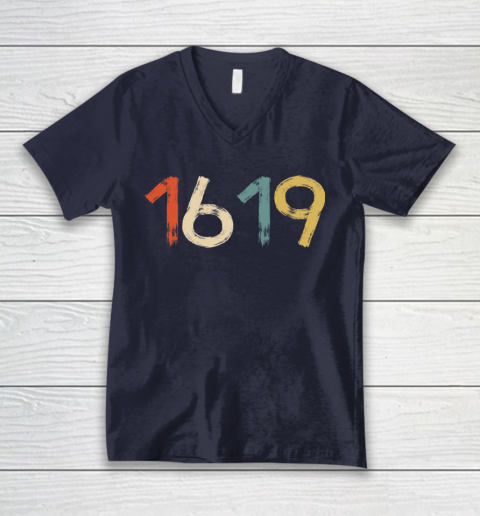 1619 Project Retro V-Neck T-Shirt 2