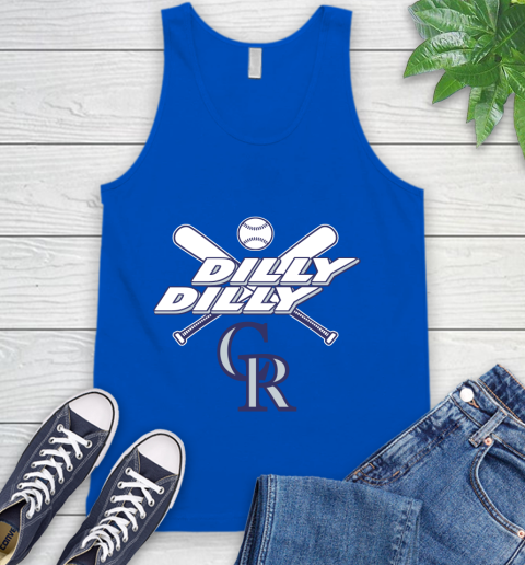 MLB Colorado Rockies Dilly Dilly Baseball Sports Tank Top 5