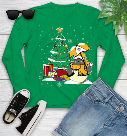Pittsburgh Penguins NHL Hockey Cute Tonari No Totoro Christmas Sports Youth Long Sleeve 7