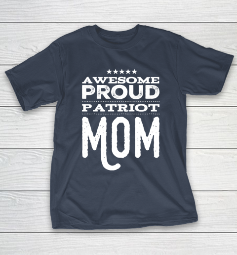 Super Mum Printed Navy T-shirt Mother's Day Gift Idea
