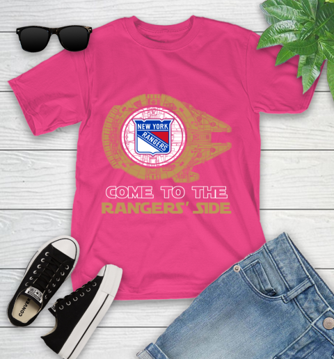 NHL Come To The New York Rangers Wars Hockey Sports Youth T-Shirt 11