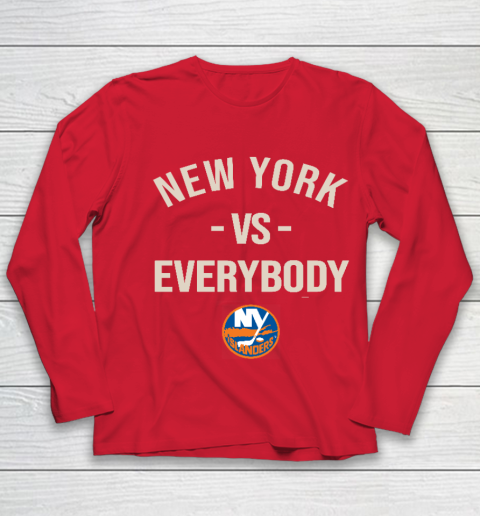 New York Islanders Vs Everybody Youth Long Sleeve 8