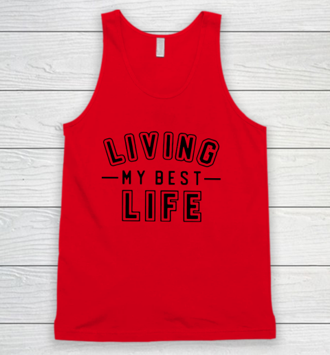 UNIVERSITY GOLD Living My Best Life Tank Top 3