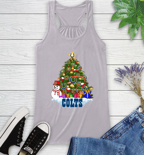Indianapolis Colts Merry Christmas NFL Football Sports Racerback Tank 5