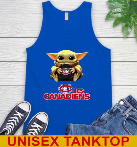 NHL Hockey Montreal Canadiens Star Wars Baby Yoda Shirt 74
