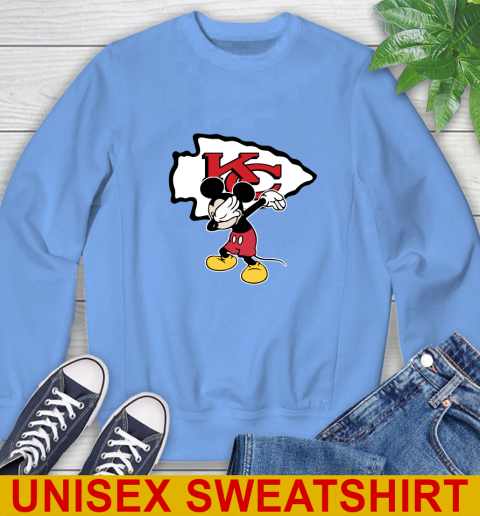 Kansas City Chiefs NFL Football Dabbing Mickey Disney Sports Sweatshirt 11