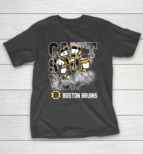 NHL Boston Bruins Hockey Can't Stop Vs T-Shirt