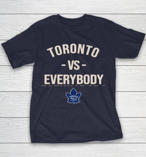 Toronto Maple Leafs Vs Everybody Youth T-Shirt 2