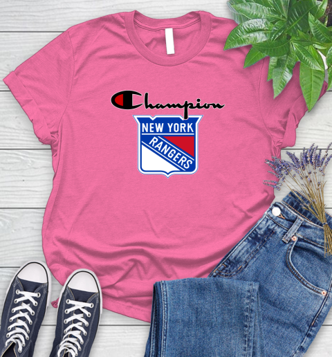 NHL Hockey New York Rangers Champion Shirt Women's T-Shirt 11