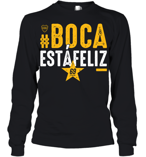 #Boca Estáfeliz 69 Youth Long Sleeve