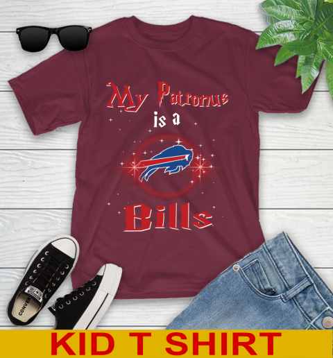 NFL Football Harry Potter My Patronus Is A Buffalo Bills Youth T-Shirt 5