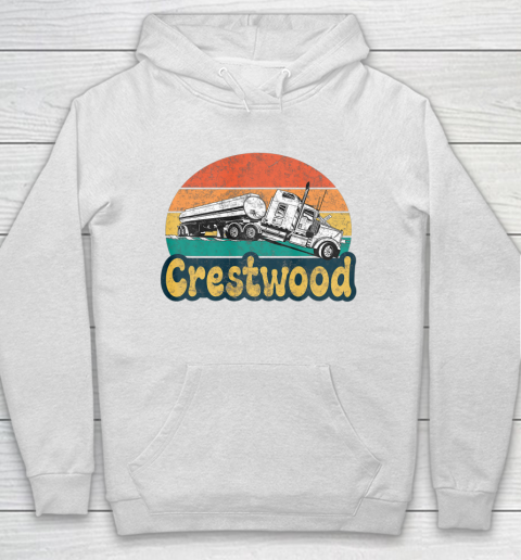 Crestwood Kentucky KY Tourism Semi Stuck on Railroad Tracks Hoodie