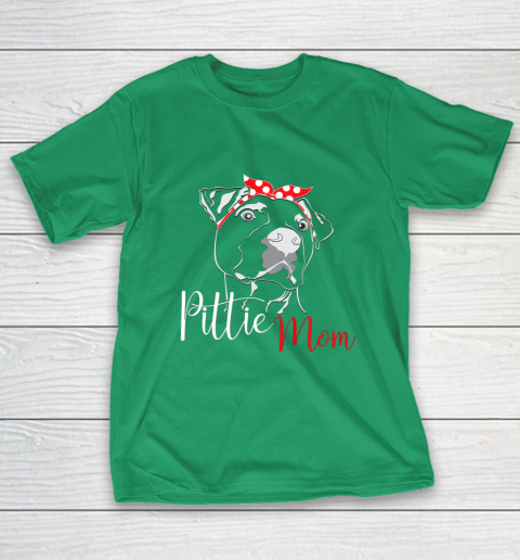 Dog Mom Shirt Pittie Mom T Shirt American Pitbull Shirt Dog Lover T-Shirt 5