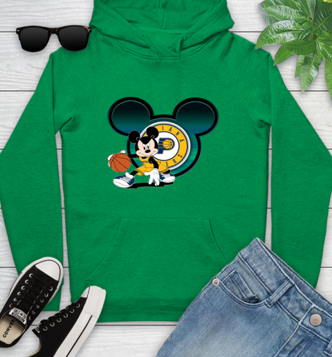 NBA Indiana Pacers Mickey Mouse Disney Basketball Youth Hoodie 7