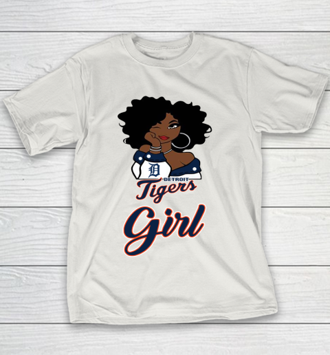 Detroit Tigerss Girl MLB Youth T-Shirt 11