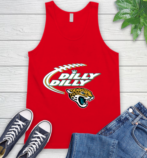 NFL Jacksonville Jaguars Dilly Dilly Football Sports Tank Top 6