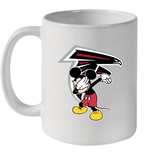 Atlanta Falcons NFL Football Dabbing Mickey Disney Sports Ceramic Mug 11oz