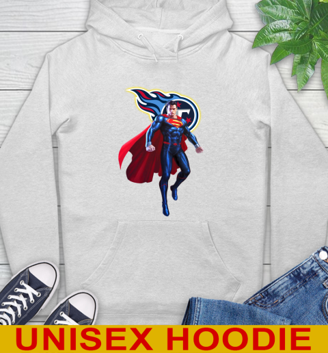 NFL Superman DC Sports Football Tennessee Titans Hoodie