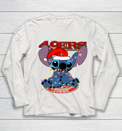 San Francisco 49ers NFL Football noel stitch Christmas Youth Long Sleeve 8