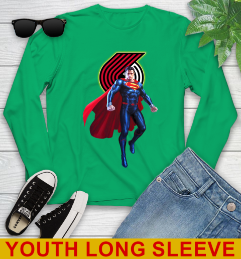 NBA Awesome Superman Basketball Sports Portland Trail Blazers 128