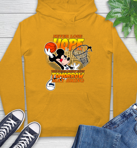 New Orleans Pelicans NBA Basketball Mickey Disney Never Lose Hope Hoodie 2