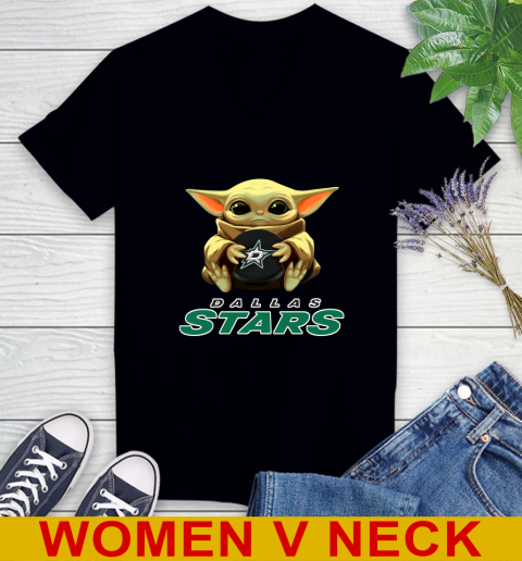 NHL Hockey Dallas Stars Star Wars Baby Yoda Shirt 78
