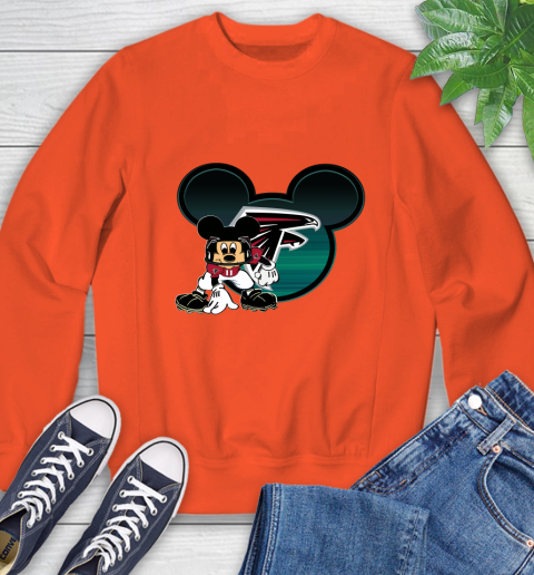 NFL Atlanta Falcons Mickey Mouse Disney Football T Shirt Sweatshirt 4