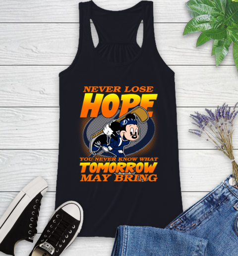 Tampa Bay Lightning NHL Hockey ootball Mickey Disney Never Lose Hope Racerback Tank 9