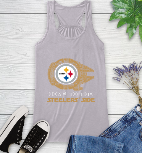 NFL Come To The Pittsburgh Steelers Wars Football Sports Racerback Tank 4