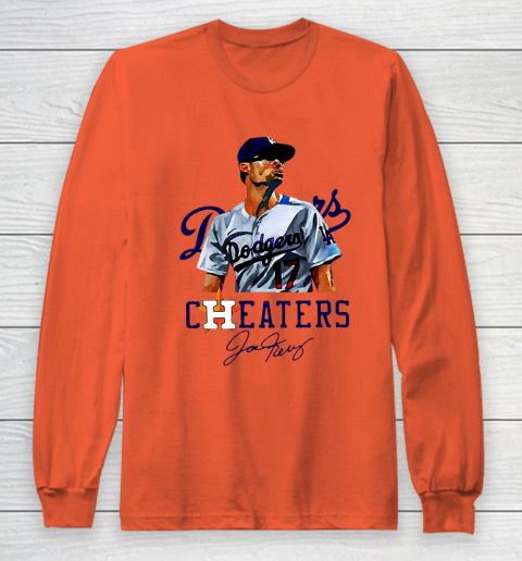 Joe Kelly Houston Astros Cheaters Long Sleeve T-Shirt 3