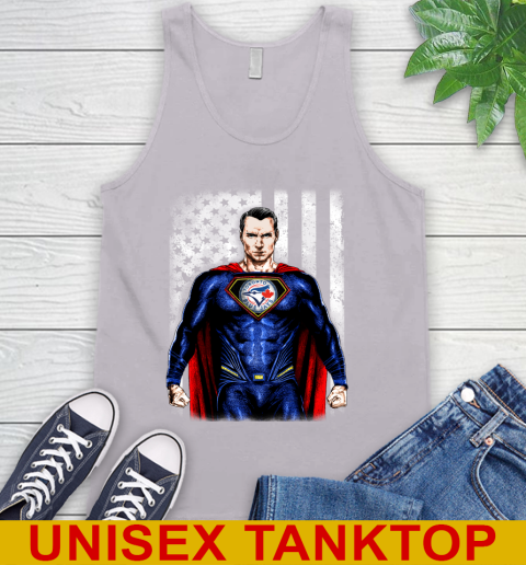 MLB Baseball Toronto Blue Jays Superman DC Shirt Tank Top 3