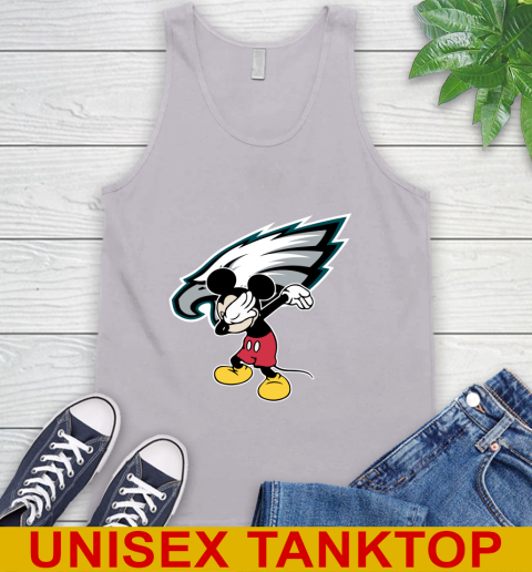 Philadelphia Eagles NFL Football Dabbing Mickey Disney Sports Tank Top 4