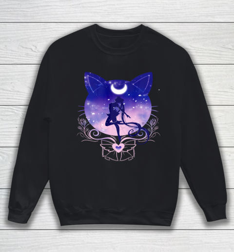 Cat Moon Sailor Moon Sweatshirt