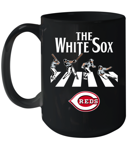 MLB Baseball Chicago White Sox The Beatles Rock Band Shirt Ceramic Mug 15oz