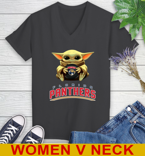 NHL Hockey Florida Panthers Star Wars Baby Yoda Shirt 85
