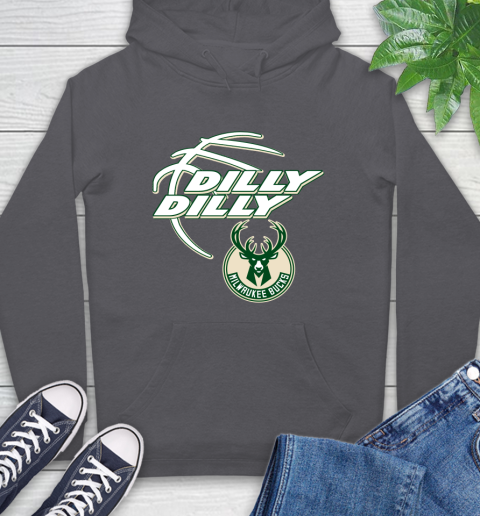 NBA Milwaukee Bucks Dilly Dilly Basketball Sports Hoodie 7