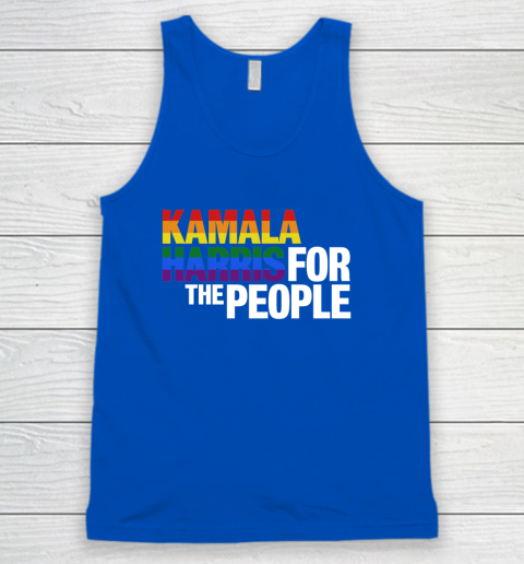 Kamala Harris 2020 for the People LGBT Tank Top 4