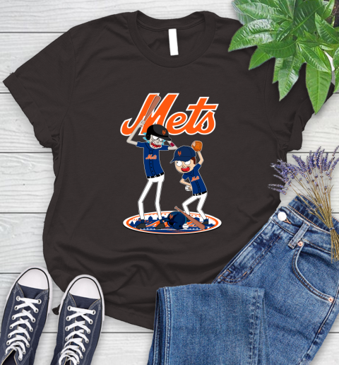 MLB New York Mets Rick And Morty Baseball 98
