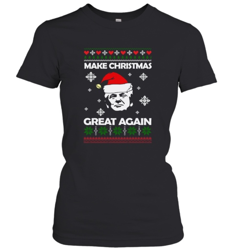 Donald Trump  Make Christmas Great Again Women's T-Shirt