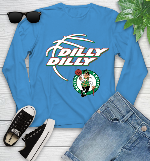 NBA Boston Celtics Dilly Dilly Basketball Sports Youth Long Sleeve 7