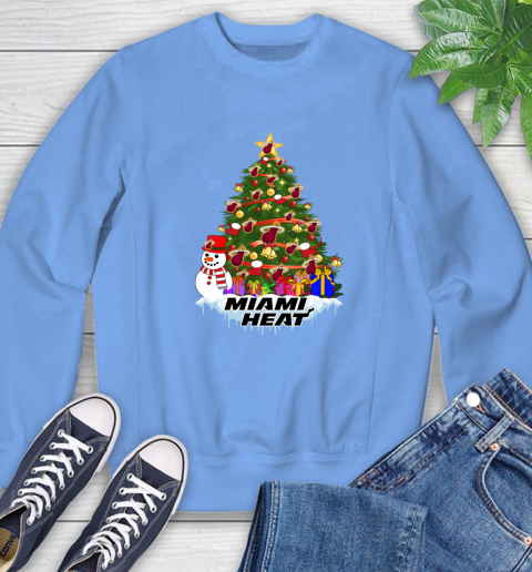Miami Heat Merry Christmas NBA Basketball Sports Sweatshirt 11