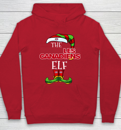 Montreal Canadiens Christmas ELF Funny NHL Hoodie 7