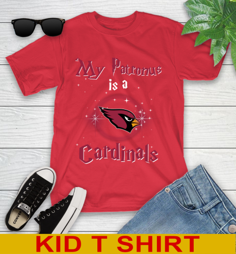 NFL Football Harry Potter My Patronus Is A Arizona Cardinals Youth T-Shirt 11