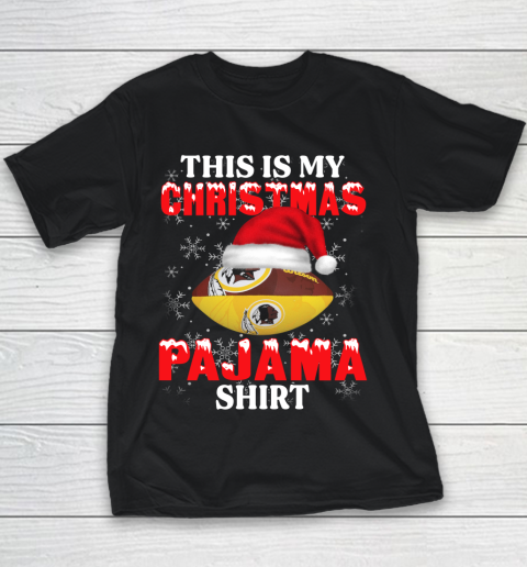 Washington Redskins This Is My Christmas Pajama Shirt NFL Youth T-Shirt