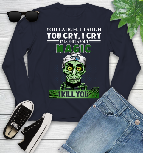 NBA Talk Shit About Orlando Magic I Kill You Achmed The Dead Terrorist Jeffrey Dunham Basketball Youth Long Sleeve 2