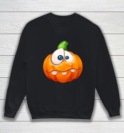 Sad Pumpkin for Halloween Sweatshirt